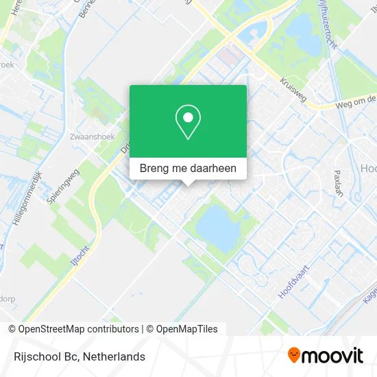 Rijschool Bc kaart