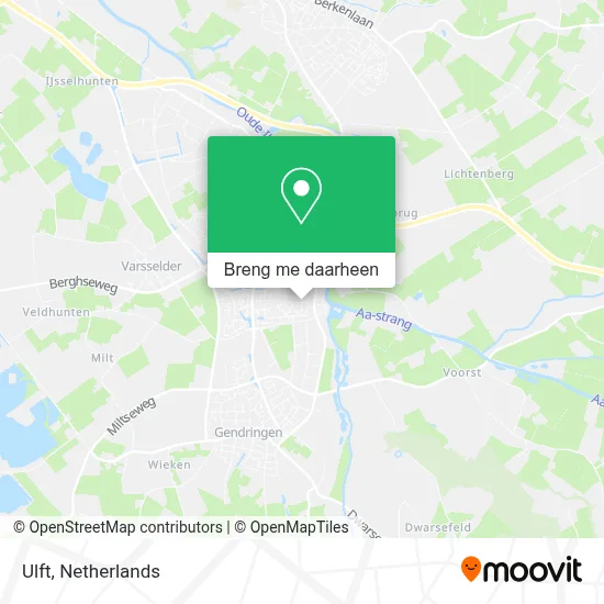 Ulft kaart