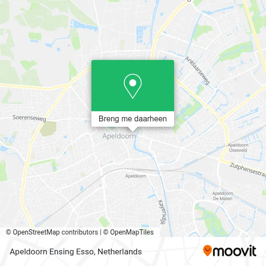 Apeldoorn Ensing Esso kaart