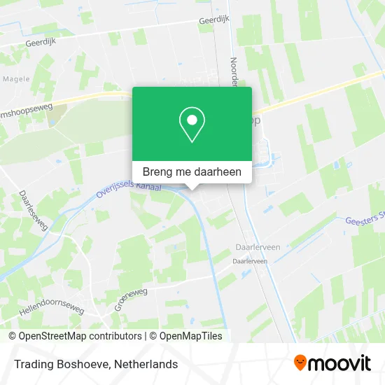 Trading Boshoeve kaart