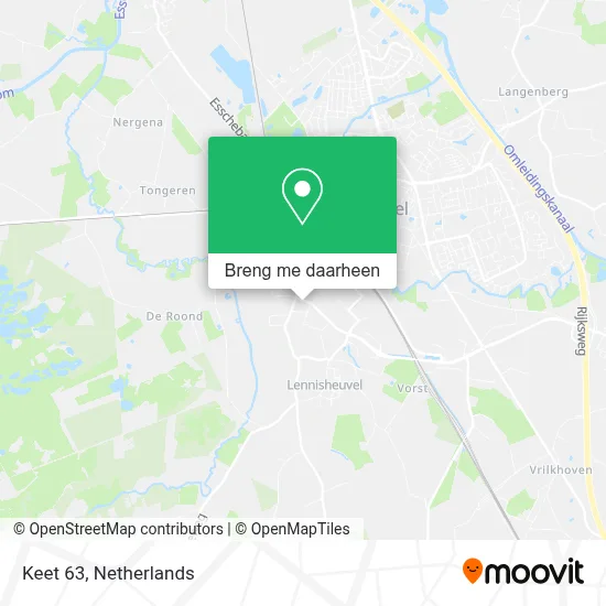Keet 63 kaart