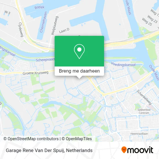 Garage Rene Van Der Spuij kaart