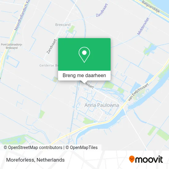 Moreforless kaart