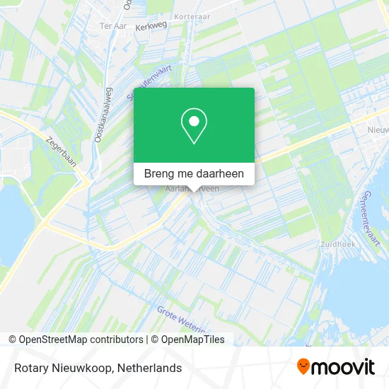 Rotary Nieuwkoop kaart
