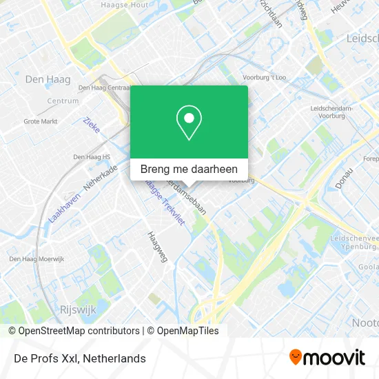 De Profs Xxl kaart