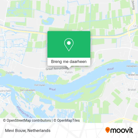 Mevi Bouw kaart