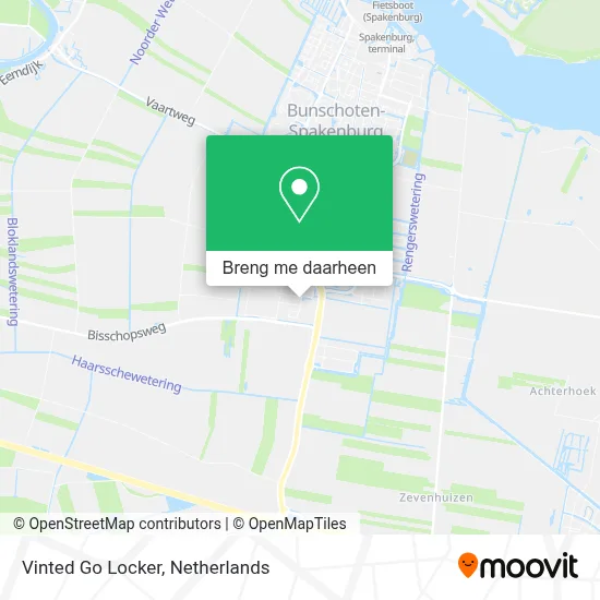 Vinted Go Locker kaart