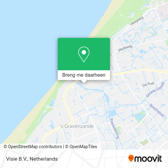 Visie B.V. kaart