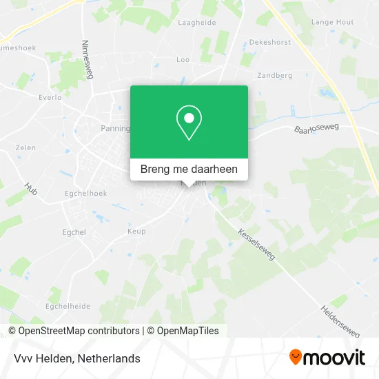 Vvv Helden kaart