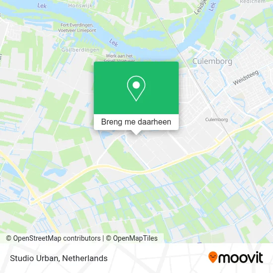 Studio Urban kaart