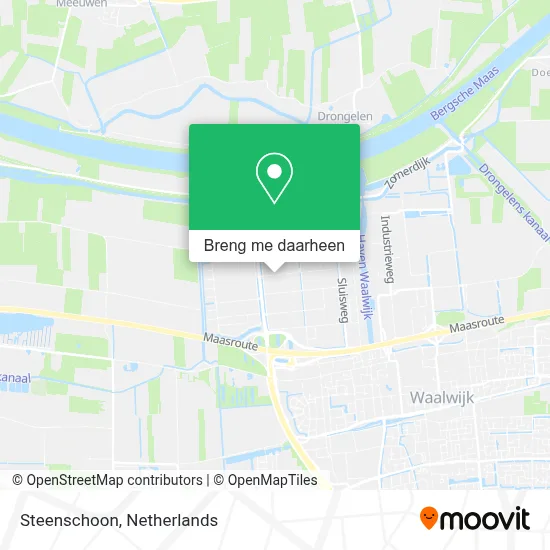 Steenschoon kaart