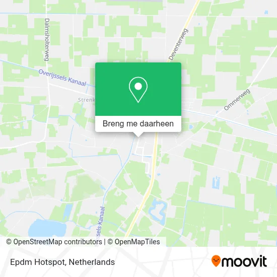 Epdm Hotspot kaart