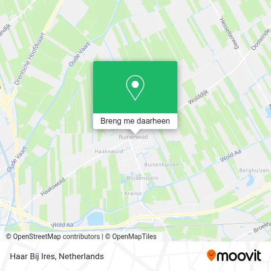 Haar Bij Ires kaart