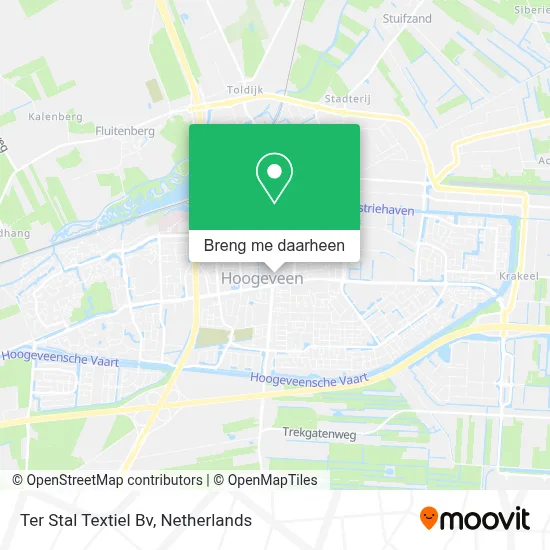 Ter Stal Textiel Bv kaart