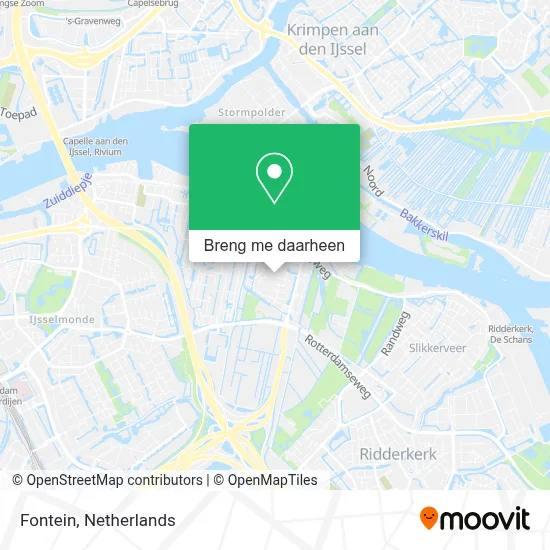 Fontein kaart