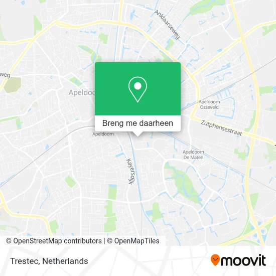 Trestec kaart