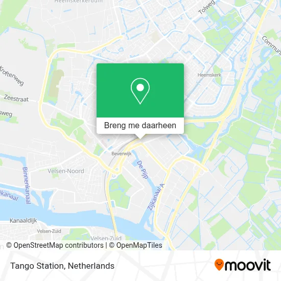 Tango Station kaart