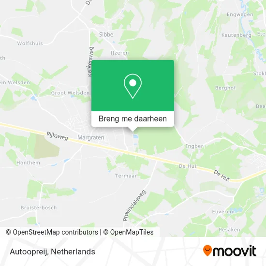 Autoopreij kaart