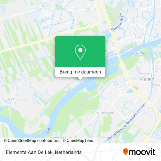 Elements Aan De Lek kaart