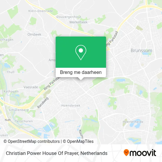 Christian Power House Of Prayer kaart