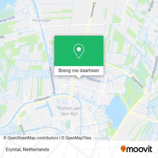 Eryntal kaart