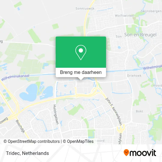 Tridec kaart