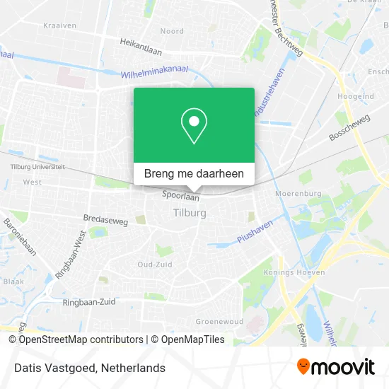 Datis Vastgoed kaart