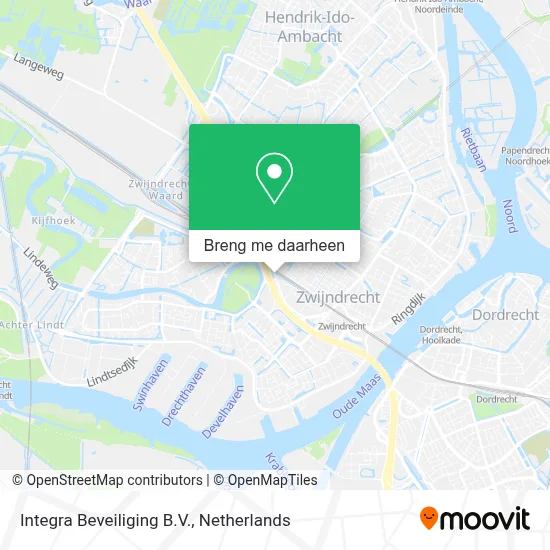 Integra Beveiliging B.V. kaart