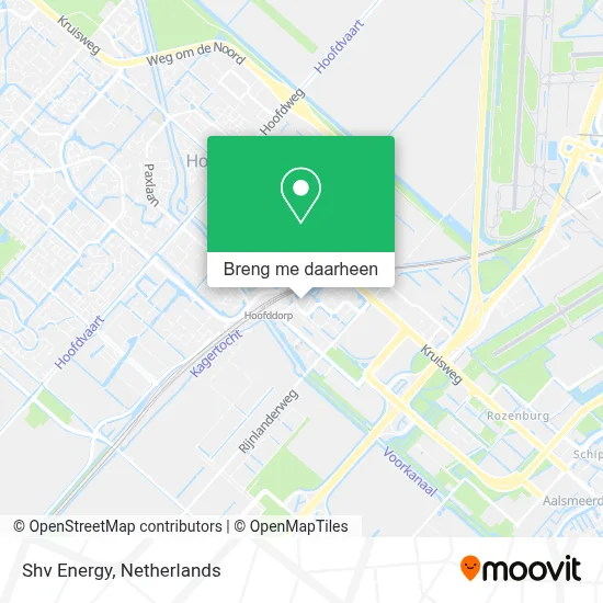 Shv Energy kaart