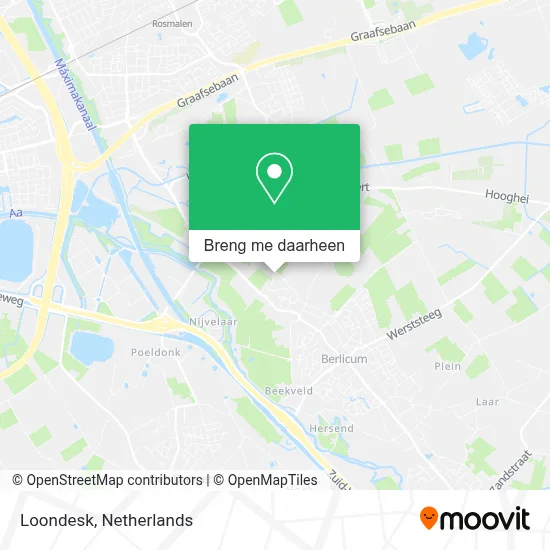 Loondesk kaart