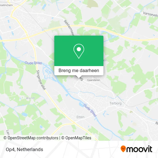 Op4 kaart