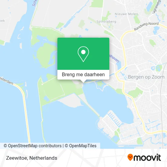 Zeewitoe kaart