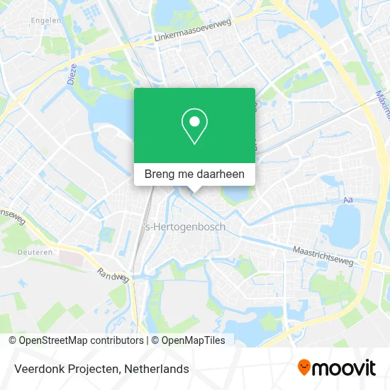 Veerdonk Projecten kaart