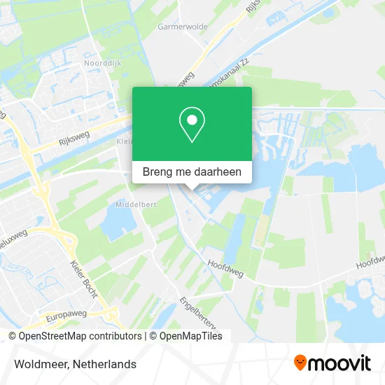 Woldmeer kaart