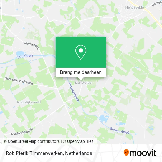 Rob Pierik Timmerwerken kaart