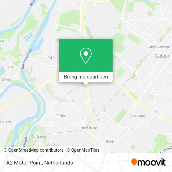 A2 Motor Point kaart