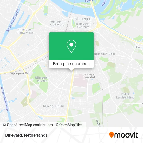 Bikeyard kaart