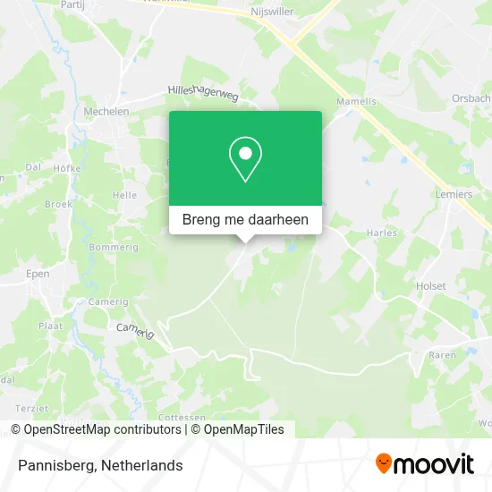 Pannisberg kaart