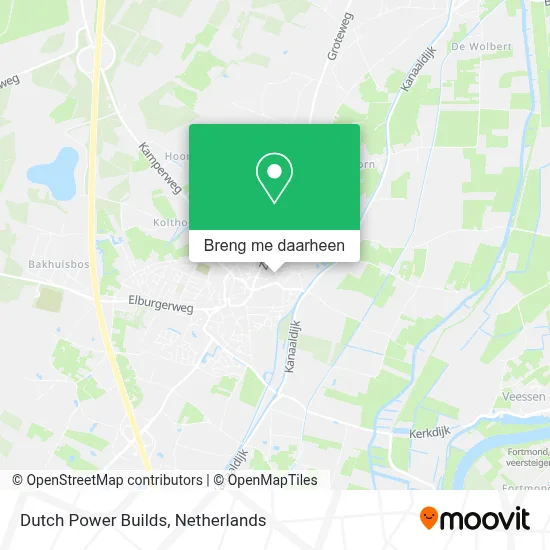 Dutch Power Builds kaart