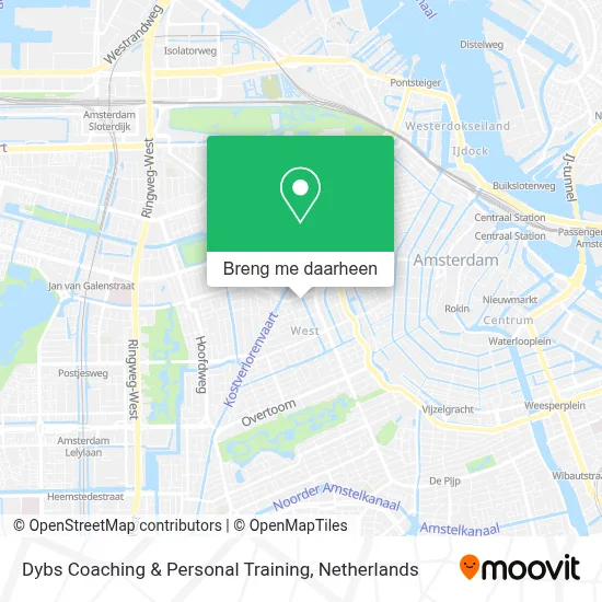 Dybs Coaching & Personal Training kaart