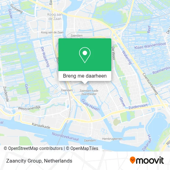 Zaancity Group kaart