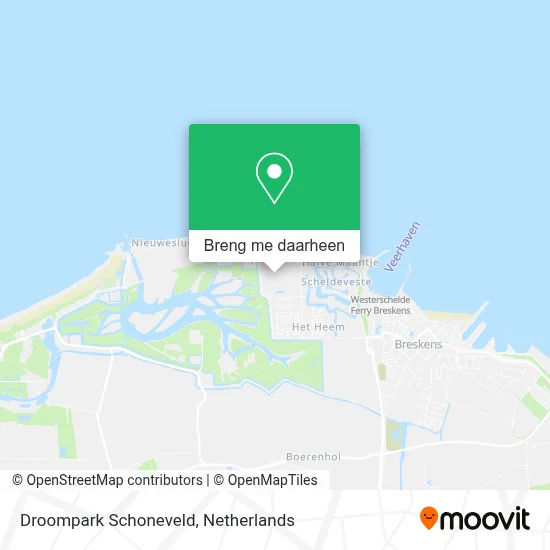 Droompark Schoneveld kaart