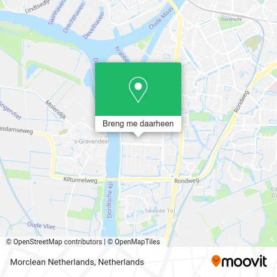 Morclean Netherlands kaart