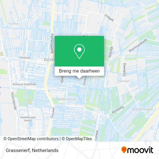 Grassenerf kaart