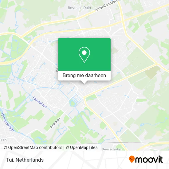 Tui kaart