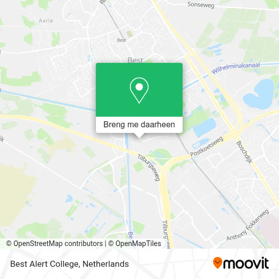 Best Alert College kaart