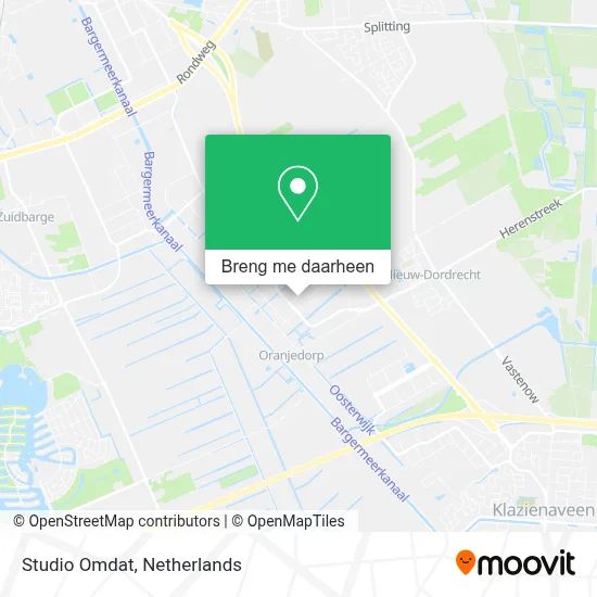Studio Omdat kaart