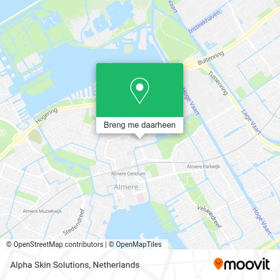 Alpha Skin Solutions kaart