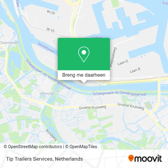 Tip Trailers Services kaart