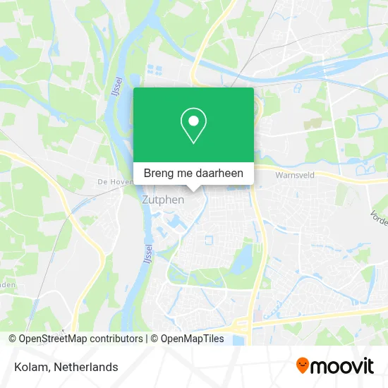Kolam kaart